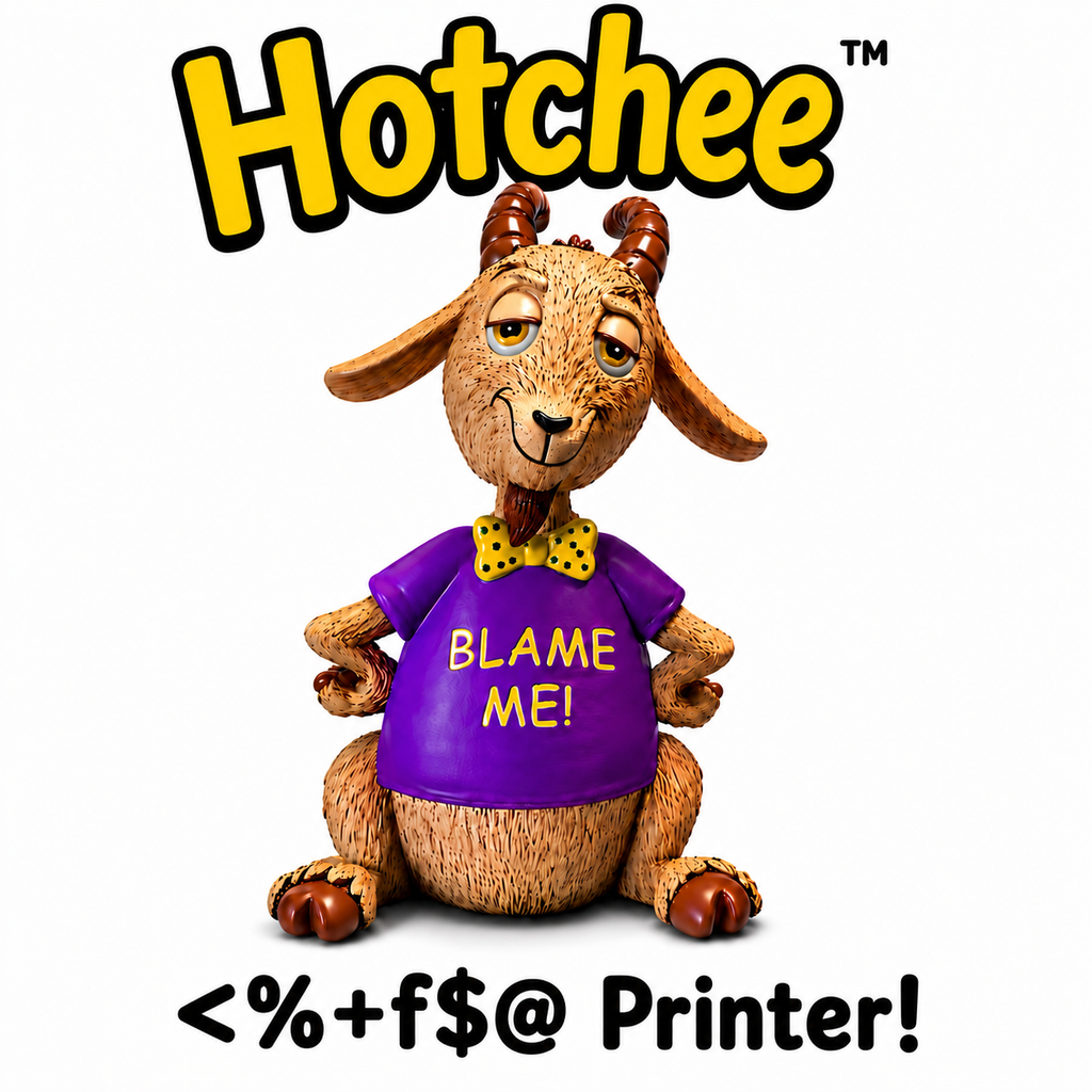 5 Office Hotchee Stickers